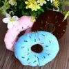 Sightly Lovely Pet Dog Puppy Cat Squeaker Quack Sound Toy Chew Donut Play Toys FMT2165