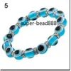 20pcs / lot novo cristal olho mau Cordas Pulseiras Lucky Charms pulseira 6color HOT