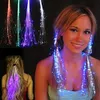 Novità Illuminazione Accendi fermagli per capelli Estensioni LED Costume Lampeggiante Donna Ragazza Treccia colorata Clip per capelli
