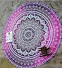 Round Bikini Cover Ups Beach Beach Towel Bikini Cover Ups Bohemian Hippie Beachwear Chiffon Beach Sarongs Shawl Bath Towel Yoga Mat