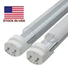 4ft 1.2m 1200mm T8 Conduziu as luzes do tubo Alto Super Brilhante 22 W Quente / Frio Branco Conduziu as lâmpadas do tubo fluorescente AC85-265V EUA ESTOQUE