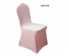 Wolesale chair cover wedding wedding pure color with thick white elastic high-end banquet chair cover free shipping WA0101