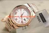 Luxury MENS 218238 II Rose GOLD Automatic Mechanical Movement 41MM LARGEST SIZE UNWORN Black Dial