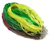 100pcs Mix Colors Organza Voile Ribbon Halskette für DIY -Handwerk Schmuck 18inch W31567734
