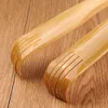 Hela trä klåda massagrulle bambu klåda självmassager back skrapare trä kropp stick roller backscratcher verktyg 1pc4050613