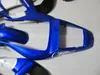 Eftermarknad Moto Parts Fairing Kit för Yamaha YZF R6 98 99 00 01 02 Blå Vit Svart Fairings Set YZFR6 1998-2002 OT12