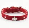 Armi Store Rhinestone Crown Charm Dekoracja Pet Dog Cat Collar Princess Obroże dla psów 6041024 Szczeniaki Smycze Dostawy G485