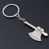 Hand Tools Keychain Mini Screwdriver Hammer Pliers Spanner Shovel Saw Tool Key Ring Holds Fashion Jewelry