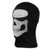 Tactical Ghost Skull Máscara Proteção Face Airsoft Paintball Engrenagem Full Face Poliéster No04-111