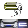 Auto White Blue Zcob LED UCOBWHITE DRL CAR DAYTIME Running Light Dime Driving Lamp Waterproof 12V 2PCS8065958