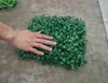 Vente en gros 60pcs herbe artificielle tapis de buis en plastique arbre topiaire Milan herbe pour jardin, maison, magasin, décoration de mariage Plantes artificielles