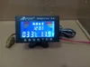 High quality 3inch LCD digital car Gauge/auto meter for many car(Four in One,Voltage+ water temperature+ Time+ USB Charge)