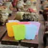 Plastic bloempot Mini Multicolour Square Succulents Rassen Base Special Purpose Basin De bodem is meer ademend