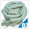 Offre spéciale de haute qualité Pashmina cachemire solide châle dame dames écharpe franges douces solide écharpe W002