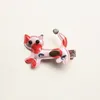 Nieuwe Baby Haar Clips Cartoon Leuke Kat Vorm Kids Haarspelden Meisjes Cartoon Dieren Accessoires 40 stks/partij