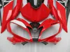 Formowanie wtryskowe Gorąca sprzedaż Zestaw targowy dla Yamaha YZF R6 2006 2007 Red Black Fairings Set YZFR6 06 07 OT10