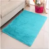 Top Quality antiderrapante Tapete Fluffy Tapetes Anti-Skid Shaggy tapete de área Sala de jantar Quarto Home Tapete 9 cores Tapete 40-200 CM frete grátis