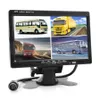 7inch Affiche arrière Monitor Monitor Monitor 4 Affichage d'écran LCD quadvers