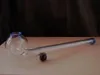Brûleurs à mazout en verre incurvé de 14 cm Pipes à eau en verre Bong avec équilibreur en verre de différentes couleurs pour fumer G12