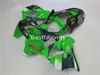 Kit carenatura in plastica per moto per Kawasaki Ninja ZX9R 02 03 set carenature verde nero ZX9R 2002 2003 IU05