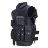 Men's Tactical Vest Army Hunting Molle Airsoft Vest Outdoor Body Armor Swat Combat Painball Black Vest For Men