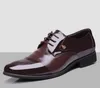 Fashion Genuine Leather Men Oxford Shoes Lace Up Casual Business Men Shoes Brand Men Wedding Dress Shoes