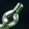 Färgad glasbubbla Carb Cap Universal Ball Dome Quartz Thermal Banger Nails Färgad Universal Grön Lila Rosa Blå Klar DAB Rig 587