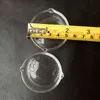 5 cm diameter wasglas glazen schotel rookgereedschap container asbak asvanger kom voor water bong lookhowahs oli rig bommen