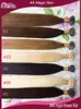 Hot Sale Ali Magic Factory Outlet Keratin Tipped Hair Extensions I Tips Hår 100% Human Hair Rak 1g 20 "22" 24 "