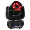 Frete grátis 2 pçs / lote LED Zoom Luz 6x15W RGBW 4IN1 LED LED Moving Head Light 15 DMX canais Bom para DJ Disco KTV