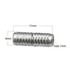 Beadsnice 925 Sterling Silver Barrel Screw Clasps Jewelry Findings Twist Clasps for Bracelet or Necklace Making ID34942