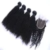 Wefts atacado brasileiro kinky cabelo encaracolado barato 9a não processado peruano indiano malaio extensão de cabelo virgem cabelo crespo encaracolado com cl