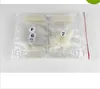 MN New salon DIY natural acrylic nail tips full cover false stiletto nails 500 pcs+100 pcs fake nail