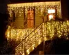 12M * 0.7M 360LED Ijspegel led Lichtgordijn Fairy String Lamp vrouwelijke mannelijke connector 8 Modi controller /Party xmas Bruiloft decoratie