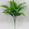 Flor Artificial Deixa Plantas Muito Falso Lifelike Plástico Grama Persa Lysimachia Fern decoração floral frete grátis