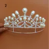 Chegada Nova Luxo Diferentes tipos Tiaras de casamento do diamante Cryatal Império Crown nupcial Headband para a noiva acessórios para o cabelo para festa de jóias