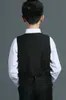 Ucuz erkekler için düğünler için siyah çocuk takım elbise beş parça takım elbise resmi parti pantolon pantolon gömlek çocuk düğün takım elbise stok1174138