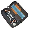 6.0 Inch Jason Hair Cutting Scissors Thinning Shears Forbici da parrucchiere Set con borsa da parrucchiere Barber Shop Supplies JP440C, LZS0308