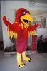 high quality Real Pictures Deluxe eagle mascot costume anime costumes advertising mascotte Adult Size factory direct free shipping