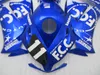 Injektionsformmissionskit för Honda CBR1000RR 12 13 14 15 Blue Fairings Set CBR1000RR 2012-2015 OT01