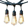 Gorące oferty żarówki String Outdoor Decoration Lampa Weatherphologf Grade Light Set, 48watts, 25-ft-12bulbs świąteczny szlachetny i szczęśliwy impreza