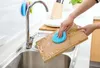 Magic Silicone Dish Bowl Cleaning Brushes Scouring Pad Pot Pan Wash Brushes Cleaner Kitchen