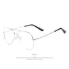 Entiers Merry039 Fashion Men Titanium Eyeglasses Frames Men Titanium Eyeglass Gold Shield Cadre avec lunettes 2 Color3054540