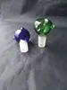Couleur Matte Bubble Glass Bongs ACCESSOIRES, Pipes de tabac en verre Colorful Mini multi-couleurs Pipes à main le meilleur tuyau en verre de la cuillère