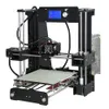 Freeshipping أحدث عالية الدقة 220 * 220 * 250 ملليمتر كامل الاكريليك reprap prusa i3 DIY3D طابعة كيت خيوط 16 جيجابايت بطاقة sd lcd