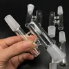 Fabriksstrumpa Glas Reclaim Adapter Male/Female 14mm 18mm Joint 10 Styles Glass Reclaimer Adapters Ash Catcher For Oil Rigs Glass Bong