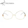 2021 Optical Glasses Frame Fashion Brand Designer Women Eyeglasses Transparent Lens Oversized Frames And Box