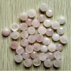 30pcslot 12 mm Stone naturelle assorti des perles de pierre de cabochon rond mélangées pour les bijoux de bricolage fabriquant 3108992