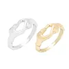 Everfast 10pc/mycket rolig kärlek Gest Ring I Love U Women Party Gift Mix Colors Simple Ring EFR092 Fatory Price