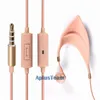 Fairy Levande Elf Ear Earphones Kostym Cosplay Spirit HiFi Stero Earbuds Headset för smartphone MP3 / 4 Barn Vuxen med mikrofon 3,5 mm